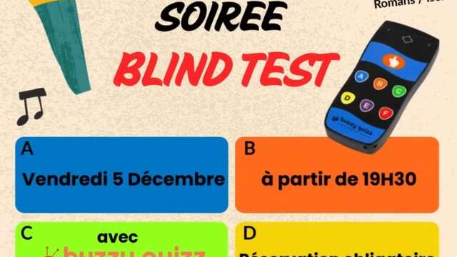 Soirée Blind Test - V and B