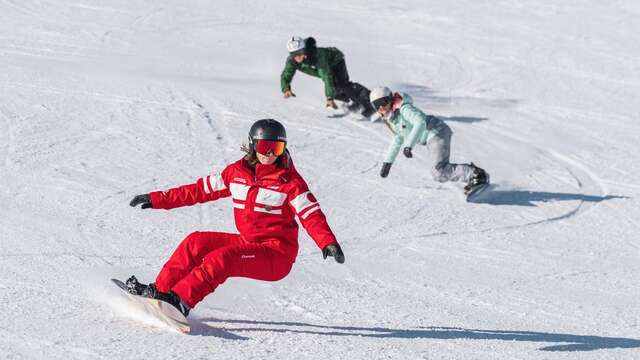 Cours de snowboard