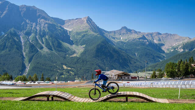 Zone de progression du Bike Park
