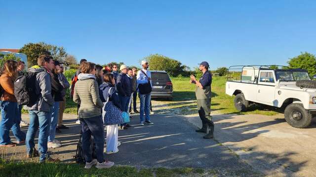 Guided tour of the Aoré seaweed farm