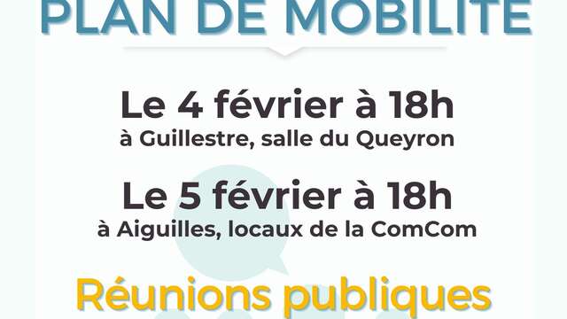 Plan de Mobilité - réunion publique