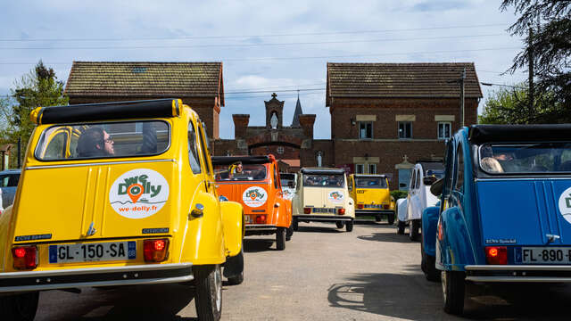 Location 2CV avec We Dolly