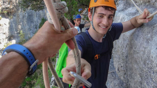 Aventure Lavande - Klettersteig, Via Corda, Canyon sec