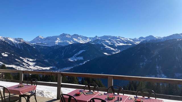 Randonnée raquettes à la journée avec déjeuner en alpage