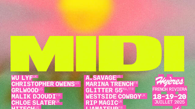 Midi Festival concerts