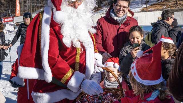 Arrivée du Père Noël