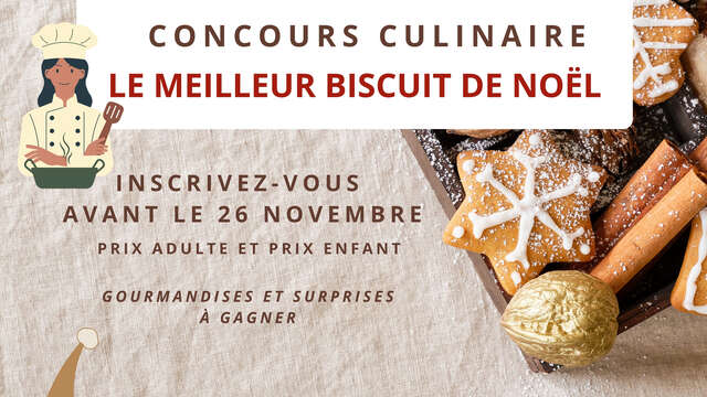 Concours culinaire : Le meilleur biscuit de Noël