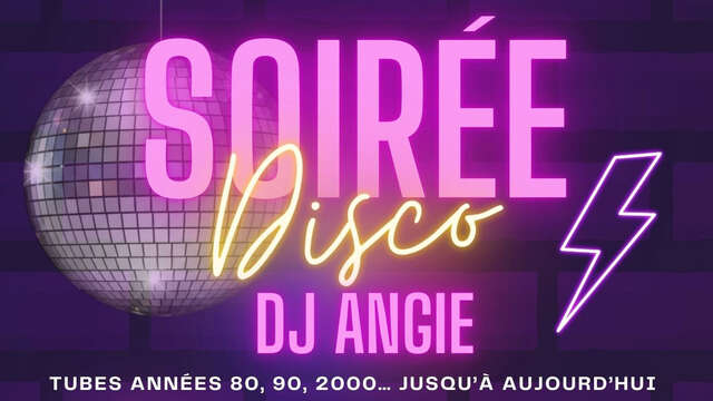 Soirée Disco avec l'association Vivre en Val d'Arly