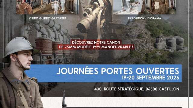 Journées Européennes du Patrimoine - Visite du Fort de Castillon -
