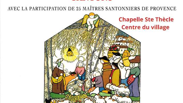 Ausstellung von Krippen und Santons