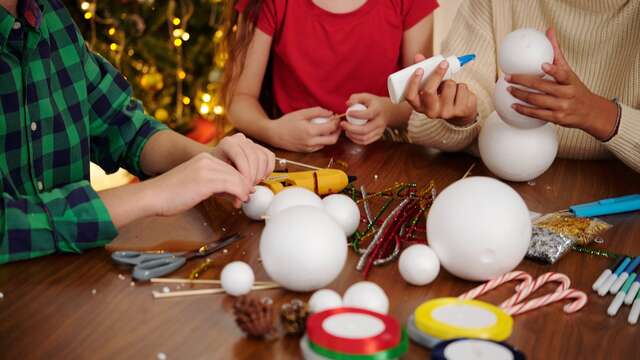 Atelier lettre au Père au Noël et boule de Noël