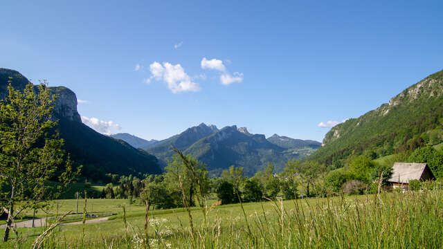 Boucle cyclo : Circuit des Entremonts