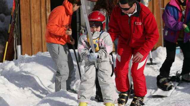 Cours particulier de ski alpin à la Chèvrerie