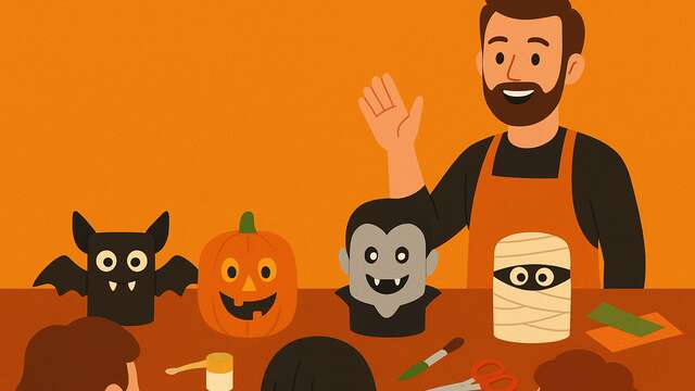 Halloween Mini Monster Craft Workshop