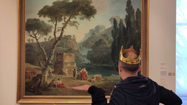 Visite ludique « prends la pose » - Les mercredis en famille