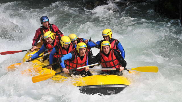 Descente en rafting sur la Dranse - parcours rodéo