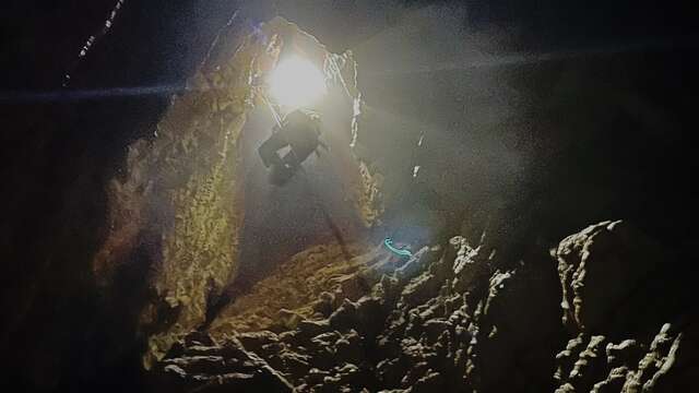 Spéléologie sportive - Chourum du Camarguier - Dévoluy - avec Ecrins Spéléo Canyon