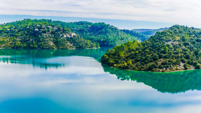 Itinéraire pédestre "Le tour du lac d'Esparron"