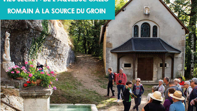 Visite guidée "Vieu secret : de l'aqueduc romain à la source du Groin"