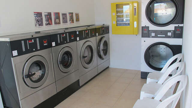 Die Wäscherei der Pressing de l'Ile