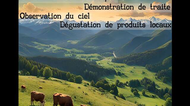 Fête Pastorale dans l'alpage