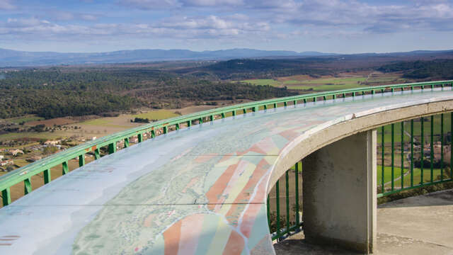 Table d'orientation : château d'eau/belvédère