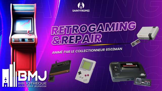 Exposition Culture Geek – Retrogaming & repair - Semaine Européenne de la Réduction des Déchets