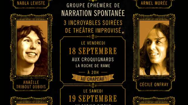 Spectacle théatre d'impro