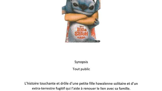 Kino: "Lilo & Stitch".