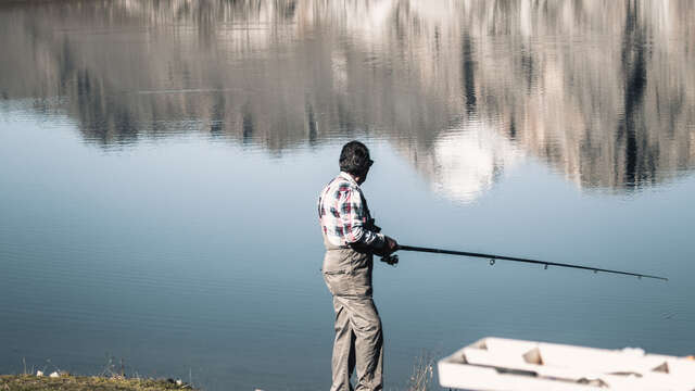 Fishing contest at the Ouillette Lake
