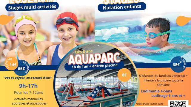 Centre aqualudique : stages multi-activités Loue'Fun