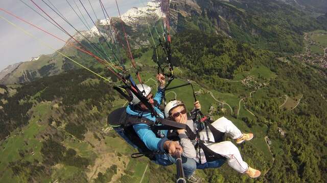 Vol découverte en parapente