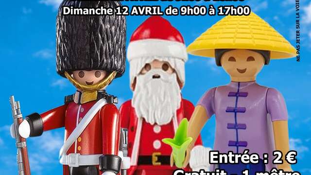 Exposition vente de Playmobil