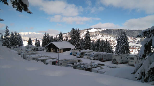 Aire de service du Grand Tétras - Camping-car