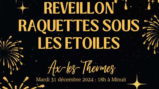 Snowshoeing New Year's Eve under the stars