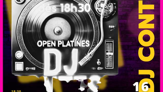 Live musique Open Platines DJ contest