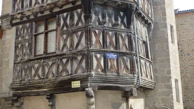 Visite guidée de Châteldon, bourg médiéval au pied des Bois noirs
