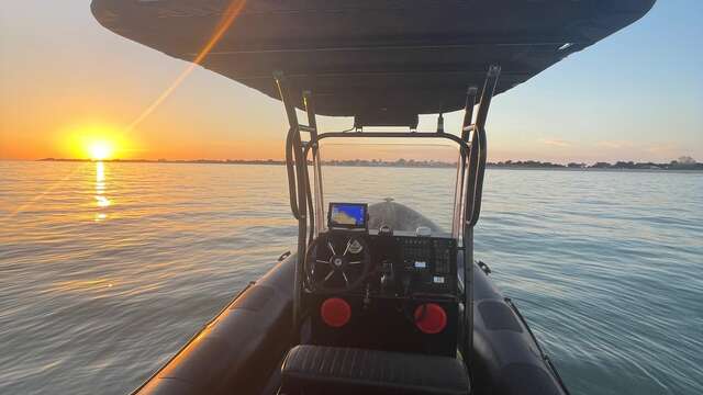 Balade en mer en semi-rigide par Tex La Flotte