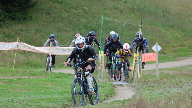 Stage de VTT de descente