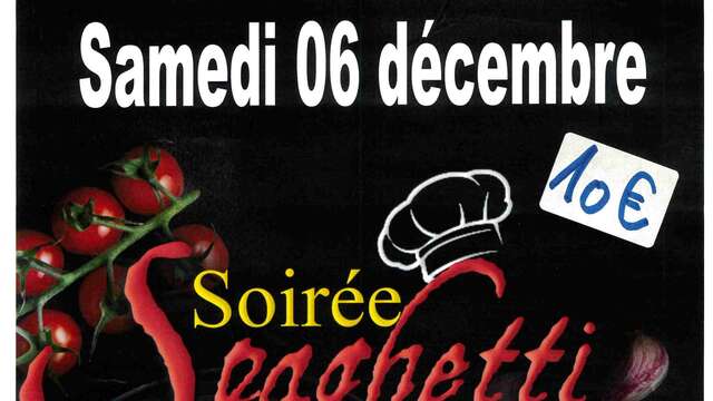 Soirée spaghetti avec spectacle - Téléthon