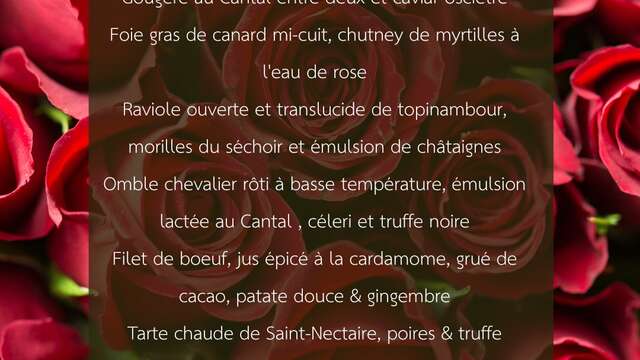 Saint-Valentin à l'Auberge de la Tour