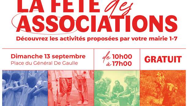Fête des associations par la mairie des 1 et 7 arr.