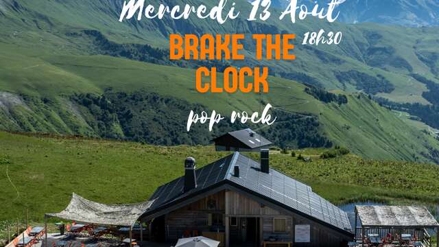 Concert au Patafan : Brake the clock pop rock