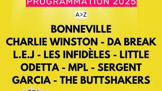 Concerts "Sergent Garcia", "MPL" et "The Buttshakers" au festival Swing Sous Les Etoiles