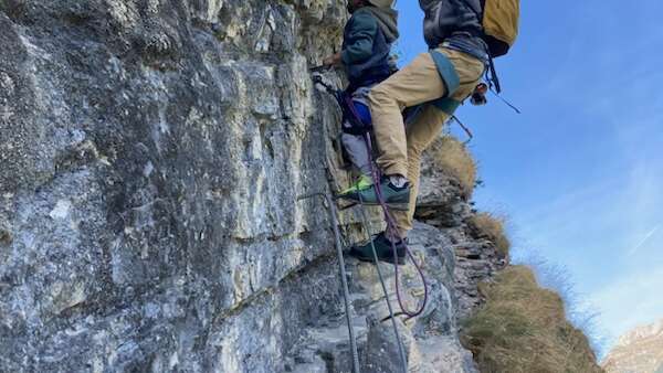 Via Ferrata - Vertical Progress