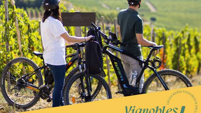 Balade en vélo à assistance éléctrique - Maison M. CHAPOUTIER