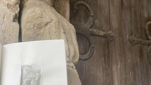 Exhibition: « Une Abbaye à croquer »