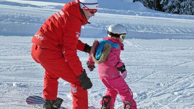 Cours de snowboard