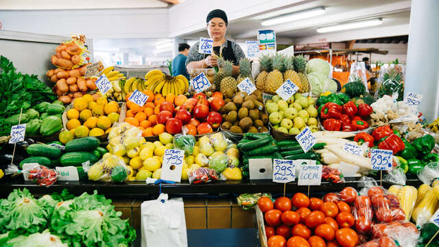 Noumea municipal market