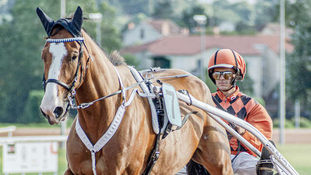 Courses de trot à l'Hippodrome de Vichy-Bellerive